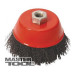 Купить Щетка торцевая из рифленой проволоки Mastertool 19-7215 D150 М14 Инструмент и оборудование