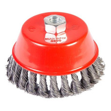 Купить Щетка торцевая из плетеной проволоки Mastertool 19-7012 D125 М Инструмент и оборудование