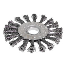 Купить Щетка дисковая из плетеной проволоки Mastertool 19-9011 D115x22.2мм Инструмент и оборудование