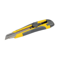 Купить Нож Mastertool 17-0118 18мм с металлической направляющей винтовой замок плюс 2 лезвия Инструмент и оборудование