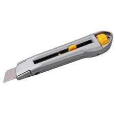 Купить Нож Mastertool 17-0078 18мм металлический двойной фиксатор Инструмент и оборудование
