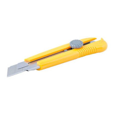 Купить Нож Mastertool 17-0325 25мм пластиковый с металлической направляющей винтовой замок Инструмент и оборудование