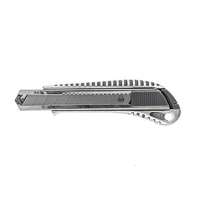 Нож H-Tools 17D128 металлический автозамок 2 лезвия 18мм Купить Нож H-Tools 17D128 металлический автозамок 2 лезвия 18мм Инструмент и оборудование