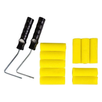Купить Набор малярный №10 Master-Tool 92-8110 валик поролоновый 100x36мм 10шт плюс 2 ручки Инструмент и оборудование
