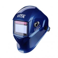 Маска хамелеон Vita TIG 3-A Pro TrueColor металлические соты синие