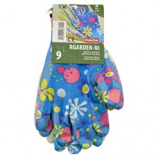 Перчатки RGarden-Ni цветок залитый полиэстер размер 9 3 пары