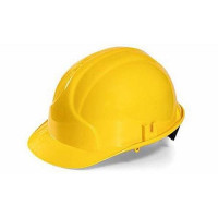 Каска строительная Украина желтая PK-0001