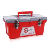 Ящик для инструментов Intertool BX-0516 с металлическими замками 16" 415x210x190мм