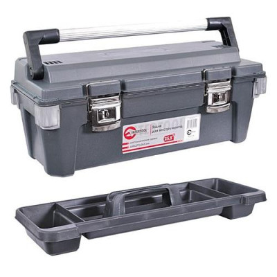 Ящик для инструментов Intertool BX-6025 с металлическими замками 25.5" 650x275x265мм Купить Ящик для инструментов Intertool BX-6025 с металлическими замками 25.5" 650x275x265мм Инструмент и оборудование