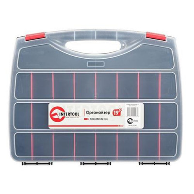 Купить Органайзер Intertool BX-4003 19" 480x380x80мм Инструмент и оборудование