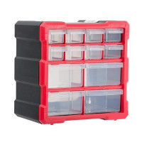 Органайзер Intertool BX-4024 двухсторонний 10.5" 265х260х160мм 12 ячеек
