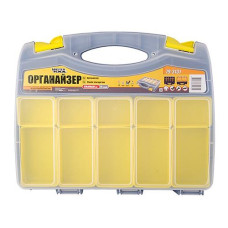 Купить Органайзер Mastertool 79-3131 двухсторонний с ручкой 15 секций 10 лотков 15" Инструмент и оборудование