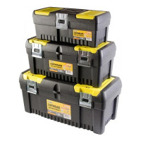 Ящики для инструмента Mastertool 79-2005 комплект 14"17"20" метал. замки 79-2514/2517/2520 3шт