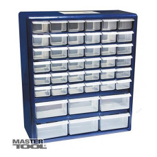Купить Органайзер вертикальный Mastertool 79-3021 42 выдвижные секции 15" 380x165x440мм Инструмент и оборудование