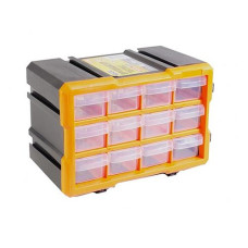 Купить Органайзер наборной Mastertool 79-3112 Тетрис 12 выдвижных секций 12" 295x195x160мм Инструмент и оборудование