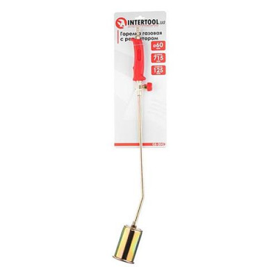 Горелка газовая Intertool GB-0042 с регулятором 715мм сопло 125мм d 60мм Купить Горелка газовая Intertool GB-0042 с регулятором 715мм сопло 125мм d 60мм Инструмент и оборудование
