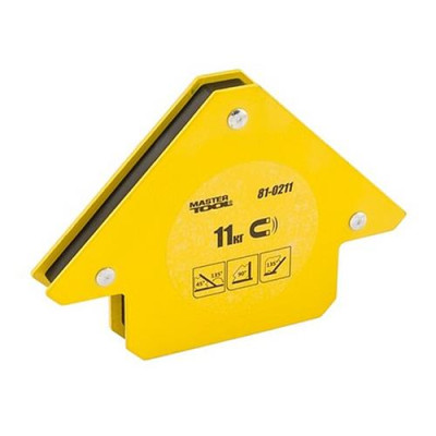Держатель магнитный для сварки Mastertool 81-0211 11кг 45° 90° 135° Купить Держатель магнитный для сварки Mastertool 81-0211 11кг 45° 90° 135° Инструмент и оборудование