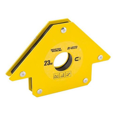 Держатель магнитный для сварки Mastertool 81-0223 23кг 45° 90° 135° Купить Держатель магнитный для сварки Mastertool 81-0223 23кг 45° 90° 135° Инструмент и оборудование