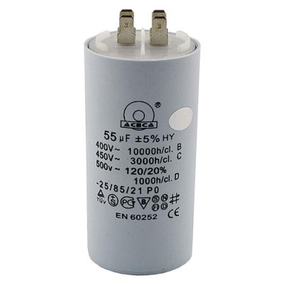 Конденсатор СВВ-60 55 мкФ напр.450 V без болта Купить Конденсатор СВВ-60 55 мкФ напр.450 V без болта Инструмент и оборудование
