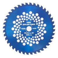 Диск для триммера MasterTool 19-2001 Shark 255x25.4x40Т с победитовой напайкой