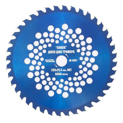 Купить Диск для триммера MasterTool 19-2001 Shark 255x25.4x40Т с победитовой напайкой Инструмент и оборудование