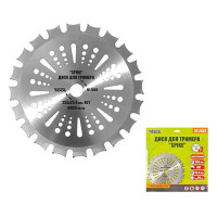 Диск для триммера MasterTool 19-2003 Spike 255x25.4x40Т с победитовой напайкой