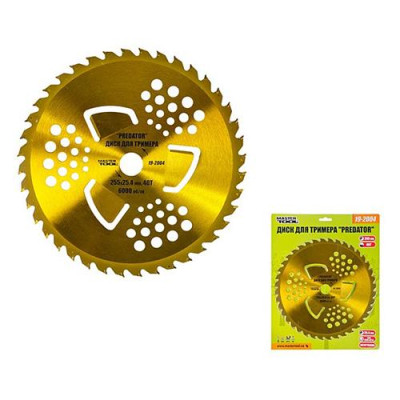 Купить Диск для триммера MasterTool 19-2004 Predator 255x25.4x40Т с победитовой напайкой закаленный Инструмент и оборудование