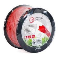 Купить Леска для триммеров и бензокос Intertool DT-2271 звезда 2.0мм бухта 245м красная Инструмент и оборудование