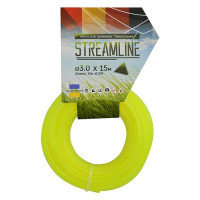 Леска для триммера Streamline 3.0мм 15м треугольник