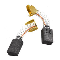 Угольные щетки Makita CB50 5х8х12 пружинная пятак П-образный