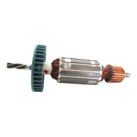 Якорь для дрели Makita HP1620 4 зуба влево h155мм d32мм