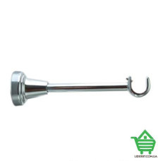 Кронштейн Marcin Dekor открытый 16 мм, одинарный, 14 см, хром