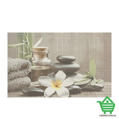 Купить Кафель декор Cersanit Olivia, 25х40, spa 1, серый, шт. Отделочные материалы