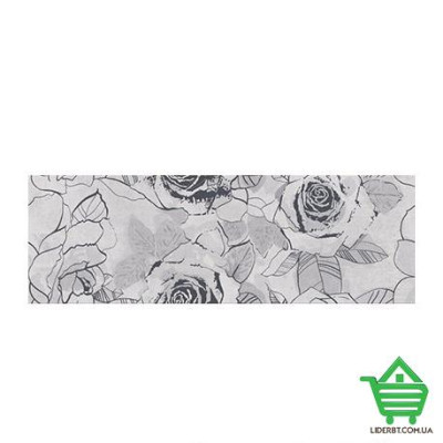 Купить Кафель декор Cersanit Snowdrops, 20х60, цветы, шт. Отделочные материалы
