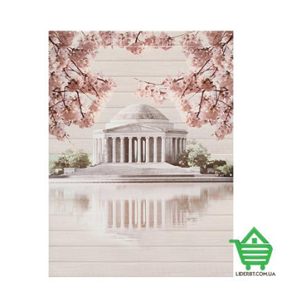 Купить Кафель декор-панно Cersanit Sakura, 60х45, палац, компл. Отделочные материалы