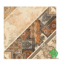 Кафель для пола InterCerama Carpets 032, 43х43, темно-коричневый, кв.м.