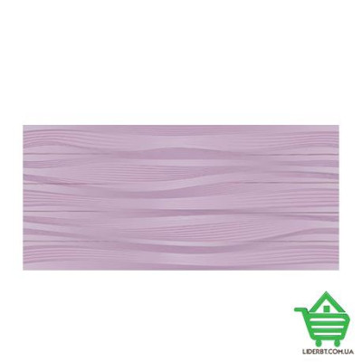 Купить Кафель для стен InterCerama Batic 052, 23х50, темно-фиолетовый, кв.м. Отделочные материалы