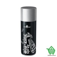 Аэрозольная акриловая эмаль NewTon ALU-ZINC SPRAY, алюминиево-цинковая, 400 мл