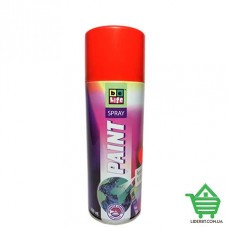 Аэрозольная краска-пленка BeLife Spray Sticker Fluor, R1001 коралловый, 400 мл