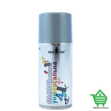 Купить Эмаль NewTon Универсальная, серебристая, RAL 9006, матовая, 150 мл Отделочные материалы