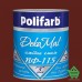 Купить Алкидная эмаль для дерева и металла Polifarb ПФ-115 DekoMal, красно-коричневая, 0.9 кг Отделочные материалы