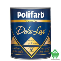 Алкидно-уретановая эмаль Polifarb DekoLux, белая, 2.2 кг
