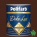 Купить Алкидно-уретановая эмаль Polifarb DekoLux, темно-коричневая, 0.7 кг Отделочные материалы