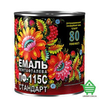 Эмаль алкидная пентафталевая Спектр ПФ-115С Cтандарт, белая, 0.9 кг