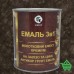 Купить Эмаль антикоррозийная 3 в 1 с молотковым эффектом Спектр, темно-коричневая, 0.7 кг Отделочные материалы