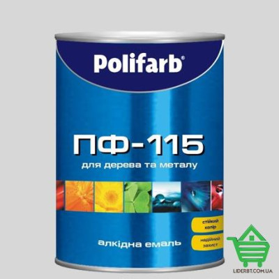 Эмаль для дерева и металла Polifarb ПФ-115, светло-серая, 0.9 кг Купить Эмаль для дерева и металла Polifarb ПФ-115, светло-серая, 0.9 кг Отделочные материалы