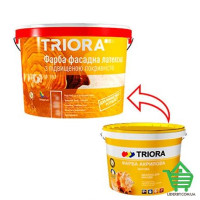Краска фасадная латексная с повышенной укрывистостью Triora, 10 л