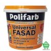 Купить Краска фасадная Polifarb Универсал-Фасад, 1.4 кг Отделочные материалы