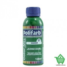 Купить Колорант Pоlifarb Color Mix 27, зеленый, 0.12 л Отделочные материалы