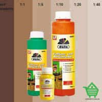 Краситель для красок Dufa Vollton D230 №112, оксидно-коричневий, акриловый, 0.75 л